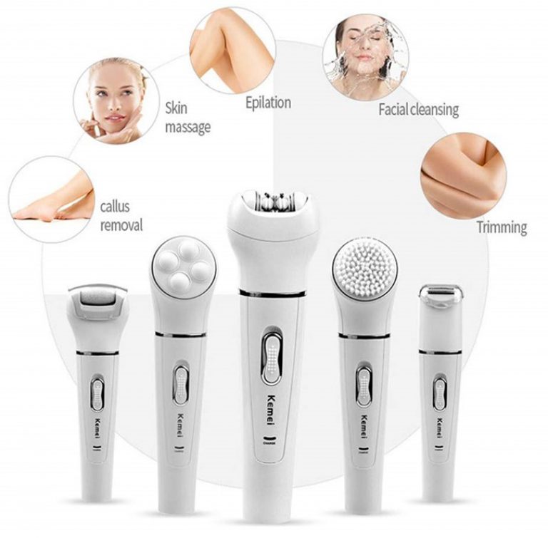 Best 5 in 1 Epilator Hair Removal For Women - Top 5 Best Selling Epilators